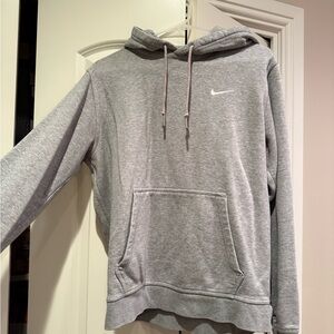 Nike Men's Light Gray Hoodie